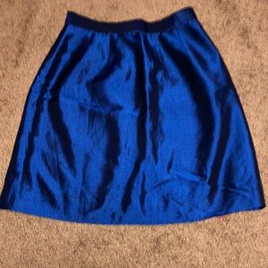 Thai solid navy skirt SMALL, NWOT, hand made in Thailand, NEW party holidays